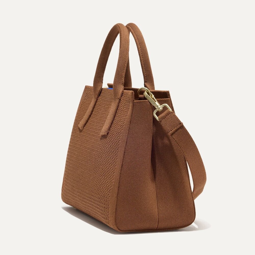 Rothy's The Classic Handbag in Sierra Brown - Picture 3 of 6